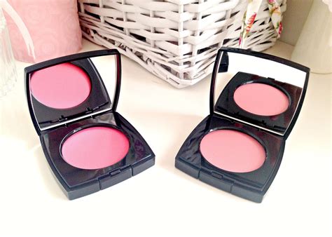 chanel creme blush for cheeks.